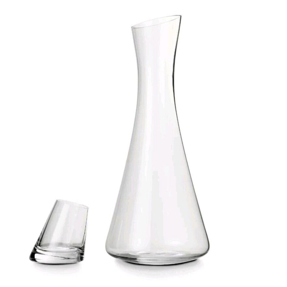 Crystal Wine Decanter Glass Wine Aerator Gift Wedding  Housewarming Wine Gifts - Picture 2 of 8